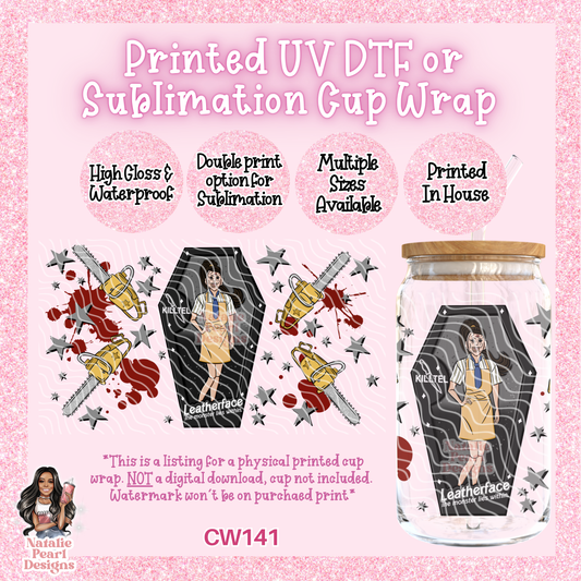 CW141 UV DTF/SUB Cup Wrap