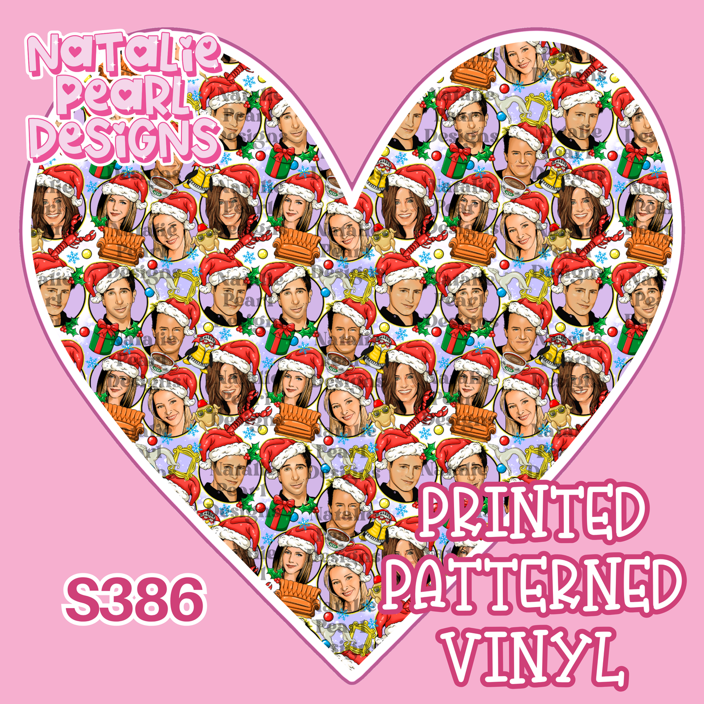 S386 Printed Patterned Vinyl