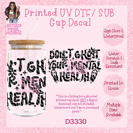 D3330 UV DTF/Sub Decal