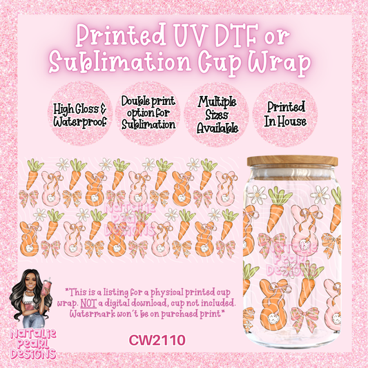 CW2110 UV DTF/SUB Cup Wraps