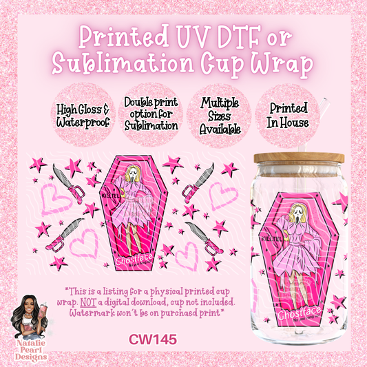 CW145 UV DTF/SUB Cup Wrap