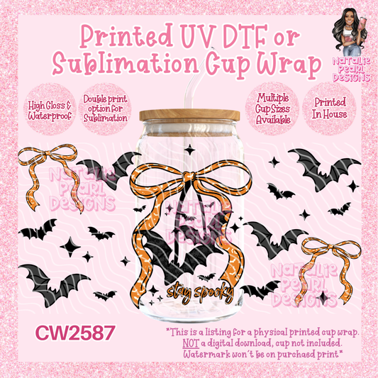 CW2587 UV DTF/SUB Cup Wraps