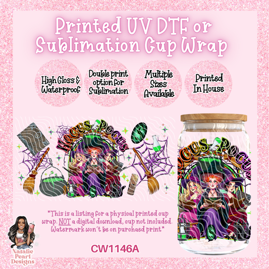 CW1146A UV DTF/SUB Cup Wrap