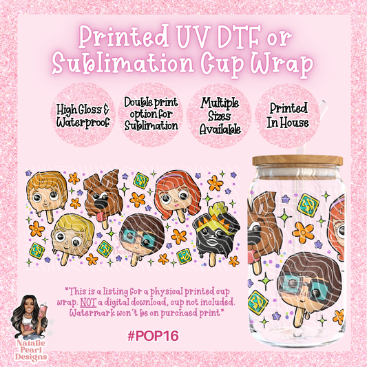 POP16 UV DTF/SUB Cup Wrap