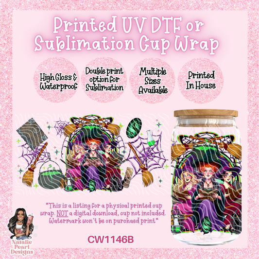 CW1146B UV DTF/SUB Cup Wrap