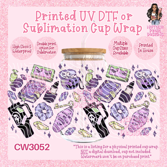 CW3052 UV DTF/SUB Cup Wraps