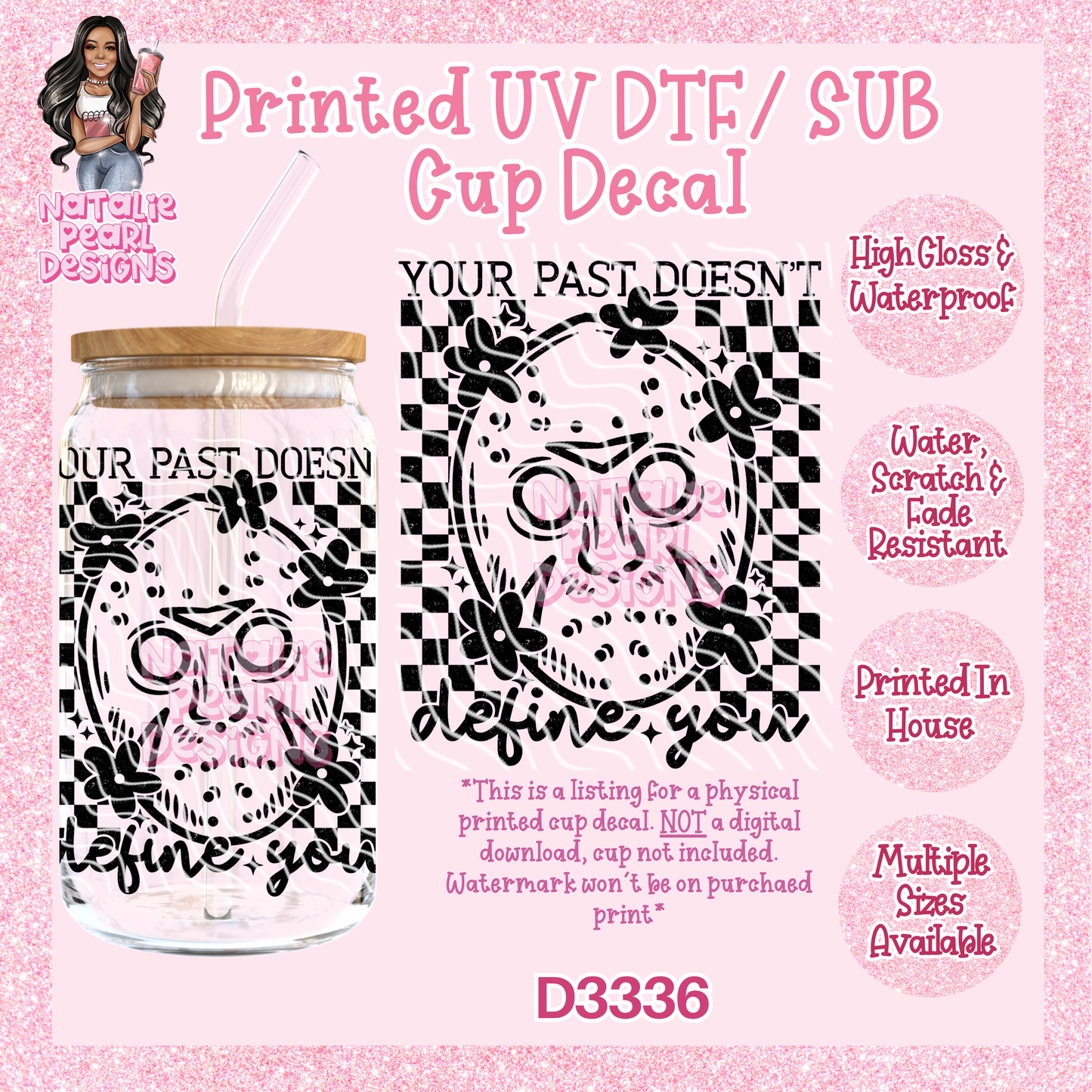 D3336 UV DTF/Sub Decal