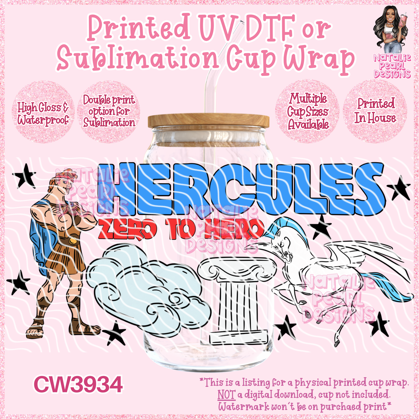CW3934 UV DTF/SUB Cup Wraps