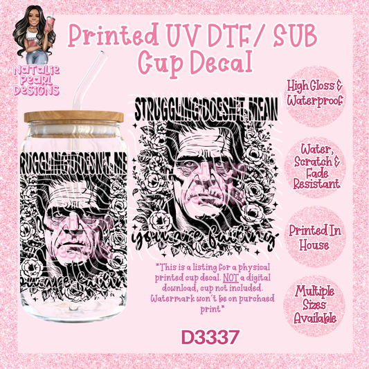 D3337 UV DTF/Sub Decal