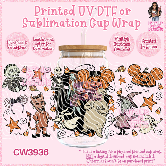 CW3936 UV DTF/SUB Cup Wraps
