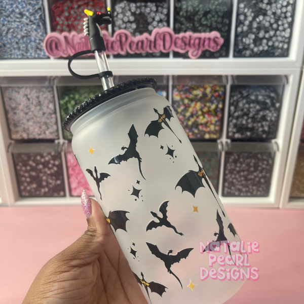 All Dragons Fourth Wing Glass Can