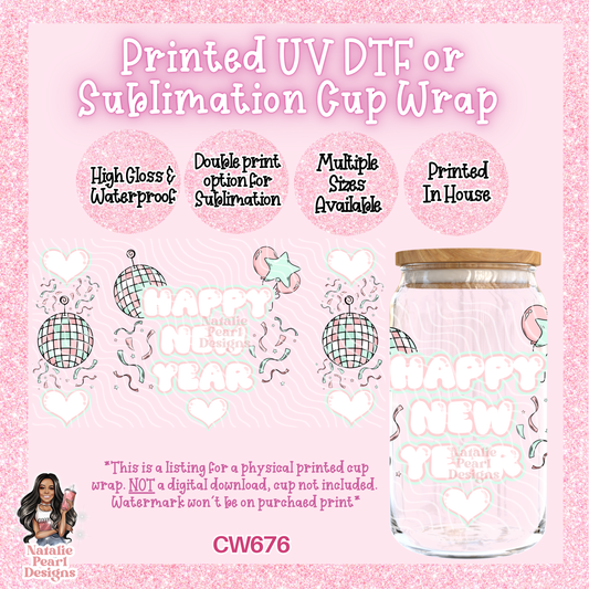 CW676 UV DTF/SUB Cup Wrap