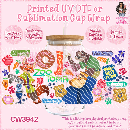 CW3942 UV DTF/SUB Cup Wraps