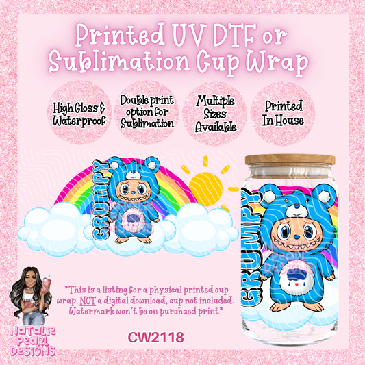 CW2118 UV DTF/SUB Cup Wraps