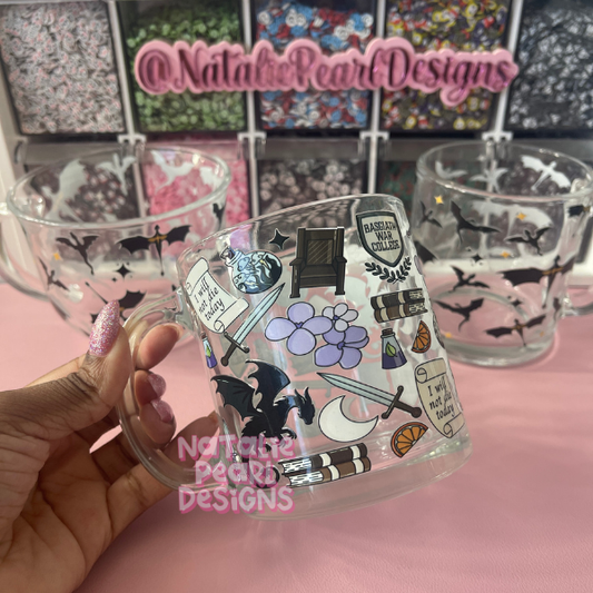 Fourth Wing Glass Mugs