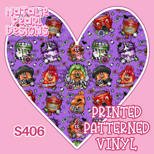 S406 Printed Patterned Vinyl