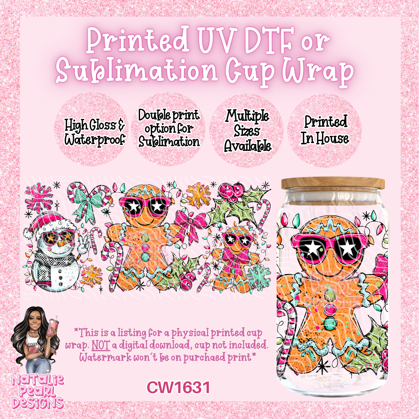 CW1631 UV DTF/SUB Cup Wraps