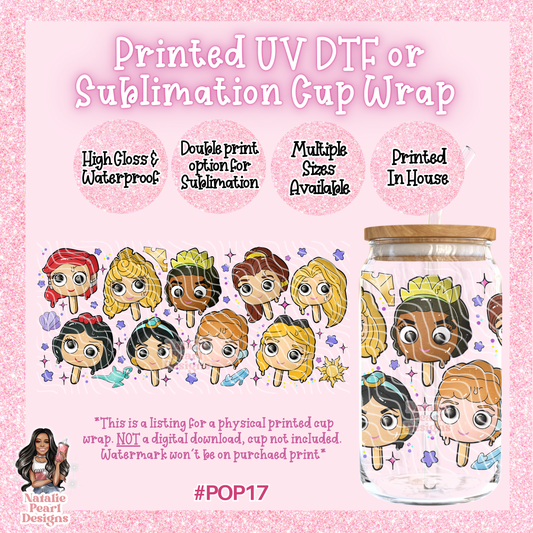 POP17 UV DTF/SUB Cup Wrap
