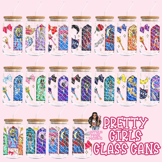 Pretty Girl Gang Glass Cans
