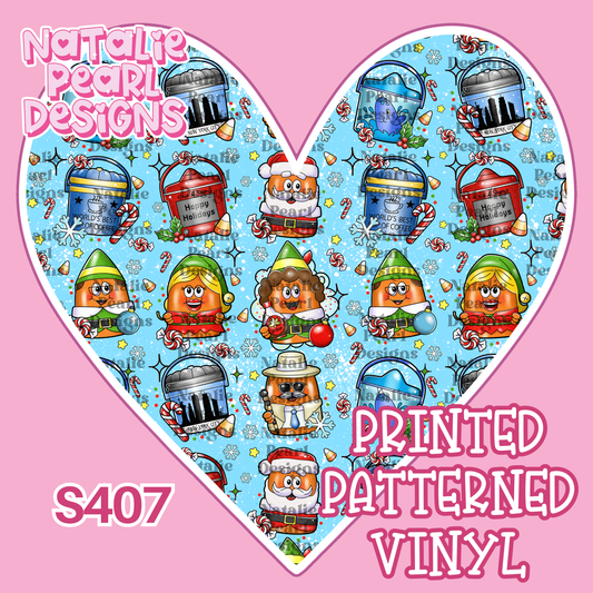 S407 Printed Patterned Vinyl