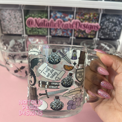 Fourth Wing Glass Mugs