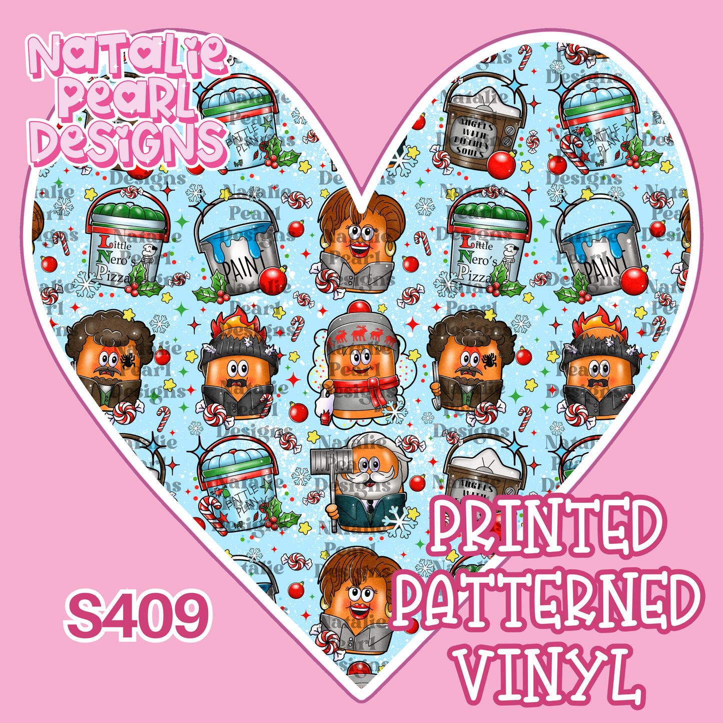 S409 Printed Patterned Vinyl