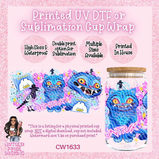 CW1633 UV DTF/SUB Cup Wraps