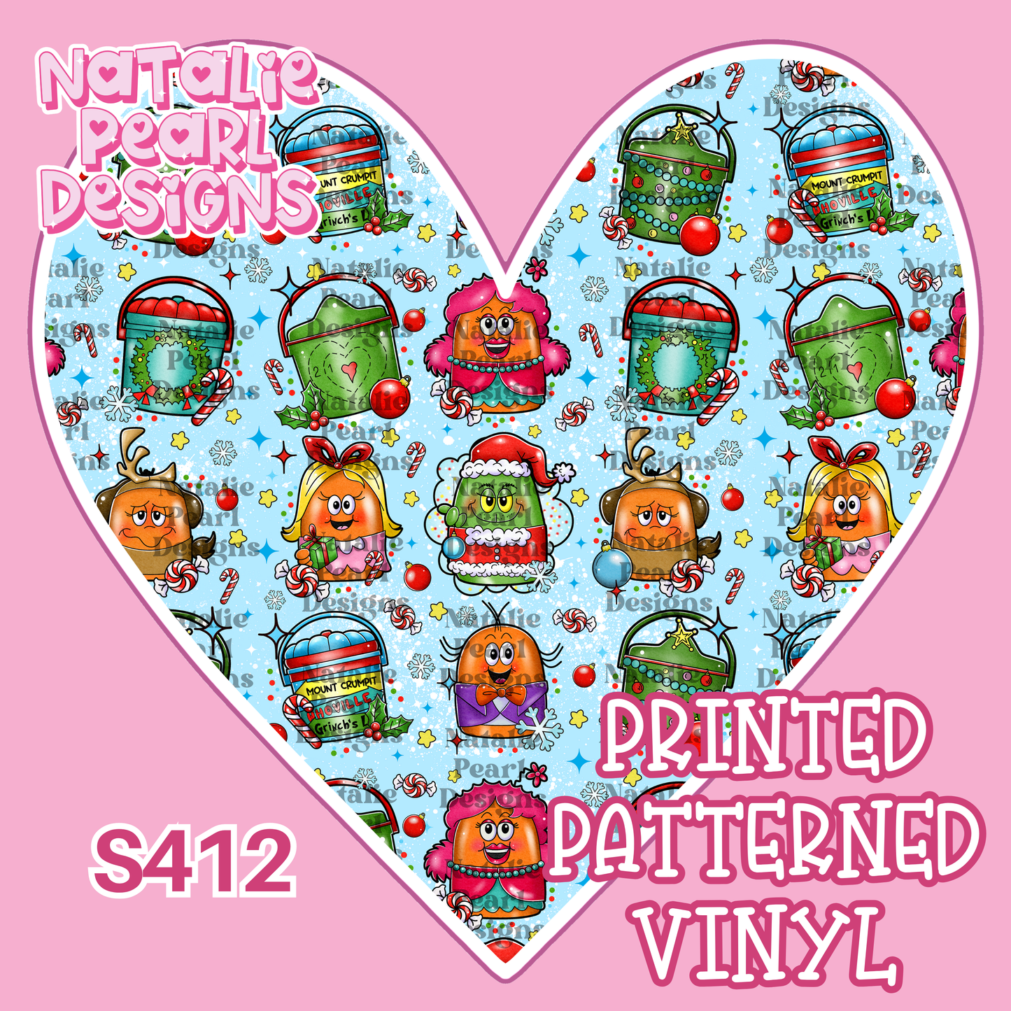 S412 Printed Patterned Vinyl