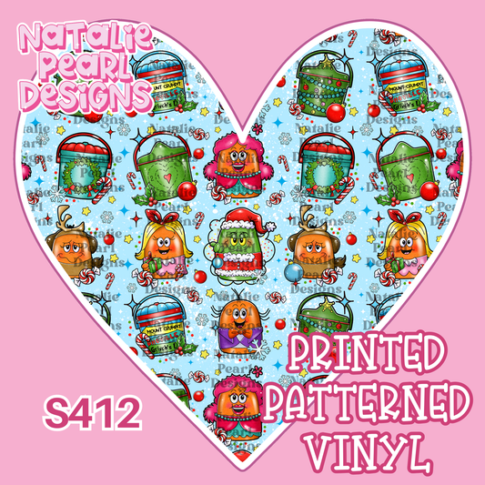 S412 Printed Patterned Vinyl