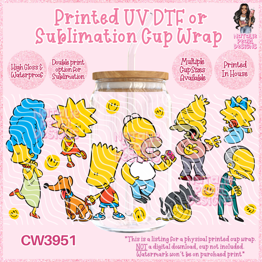 CW3951 UV DTF/SUB Cup Wraps