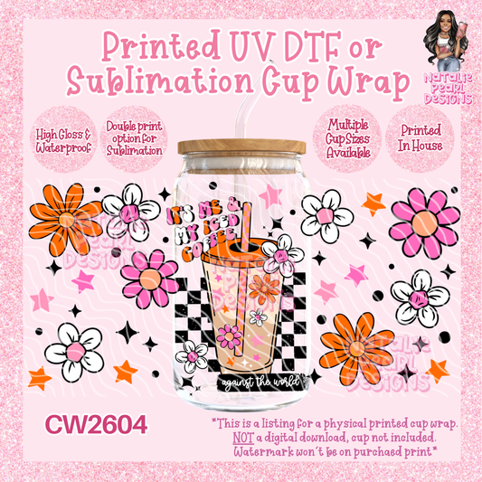 CW2604 UV DTF/SUB Cup Wraps