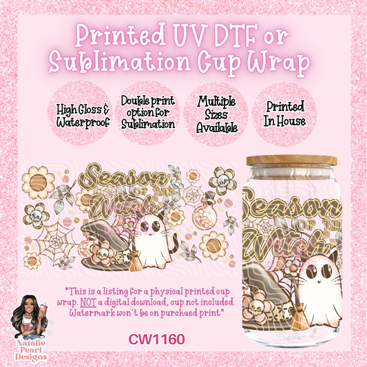 CW1160 UV DTF/SUB Cup Wrap