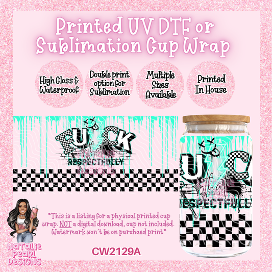 CW2129A UV DTF/SUB Cup Wraps
