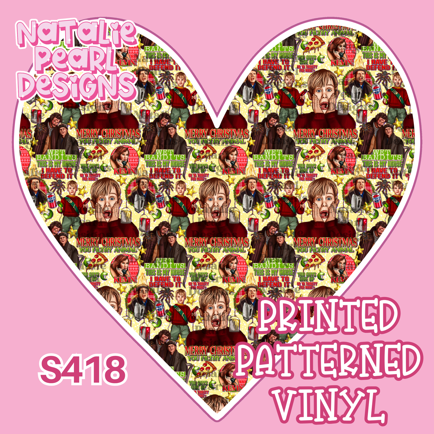 S418 Printed Patterned Vinyl