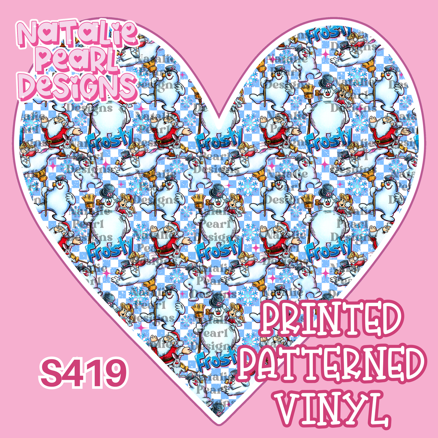 S419 Printed Patterned Vinyl