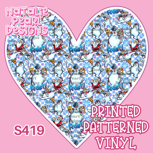 S419 Printed Patterned Vinyl