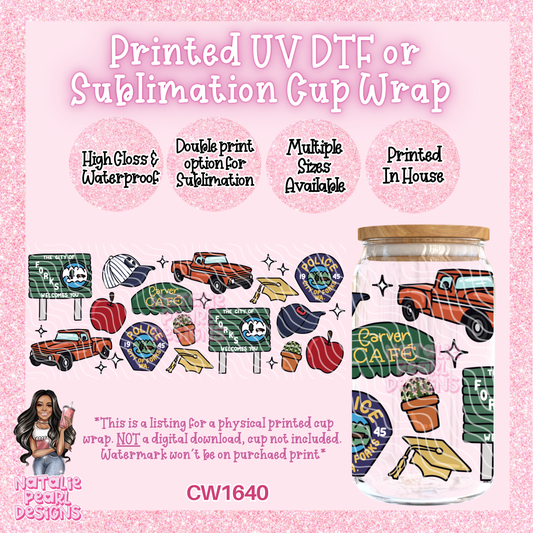 CW1640 UV DTF/SUB Cup Wraps