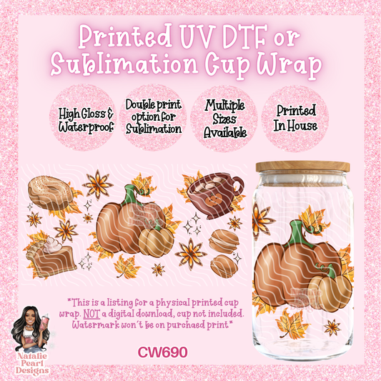 CW690 UV DTF/SUB Cup Wrap