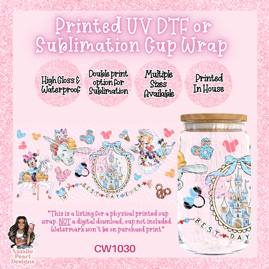 CW1030 UV DTF/SUB Cup Wrap