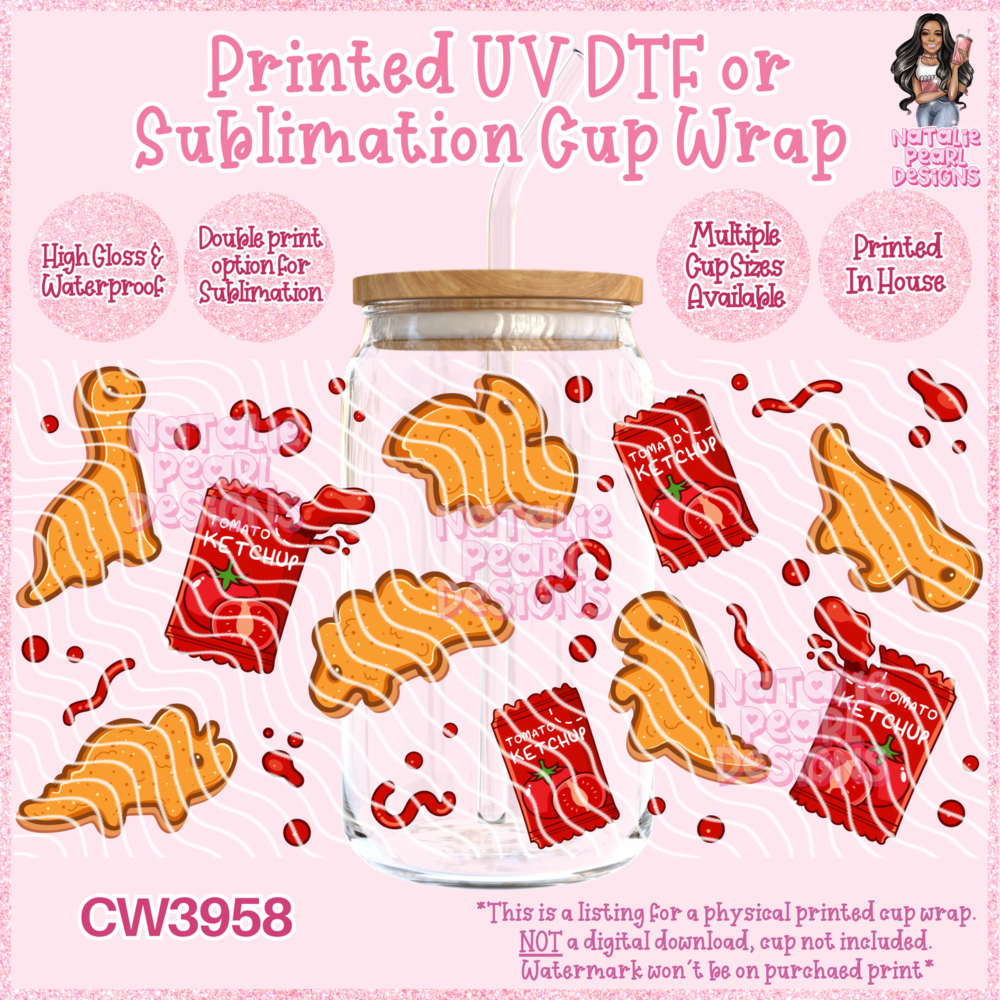 CW3958 UV DTF/SUB Cup Wraps