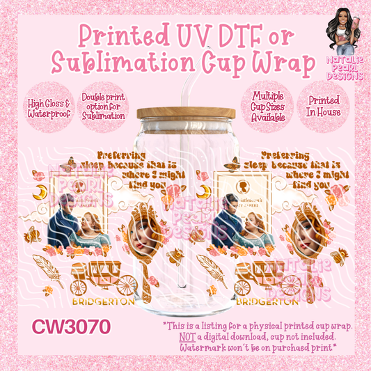 CW3070 UV DTF/SUB Cup Wraps