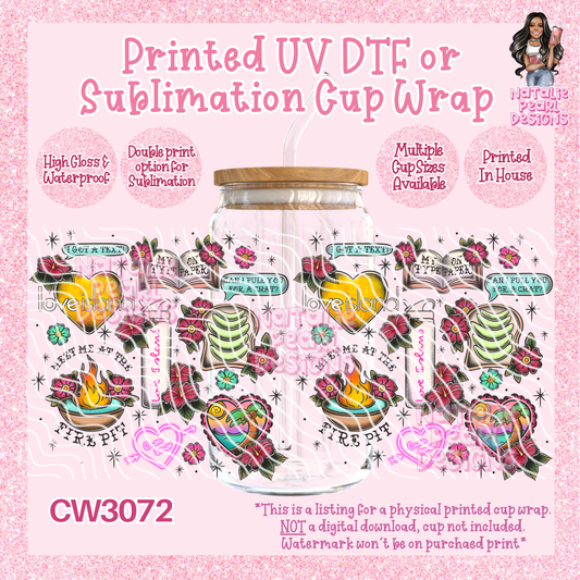 CW3072 UV DTF/SUB Cup Wraps
