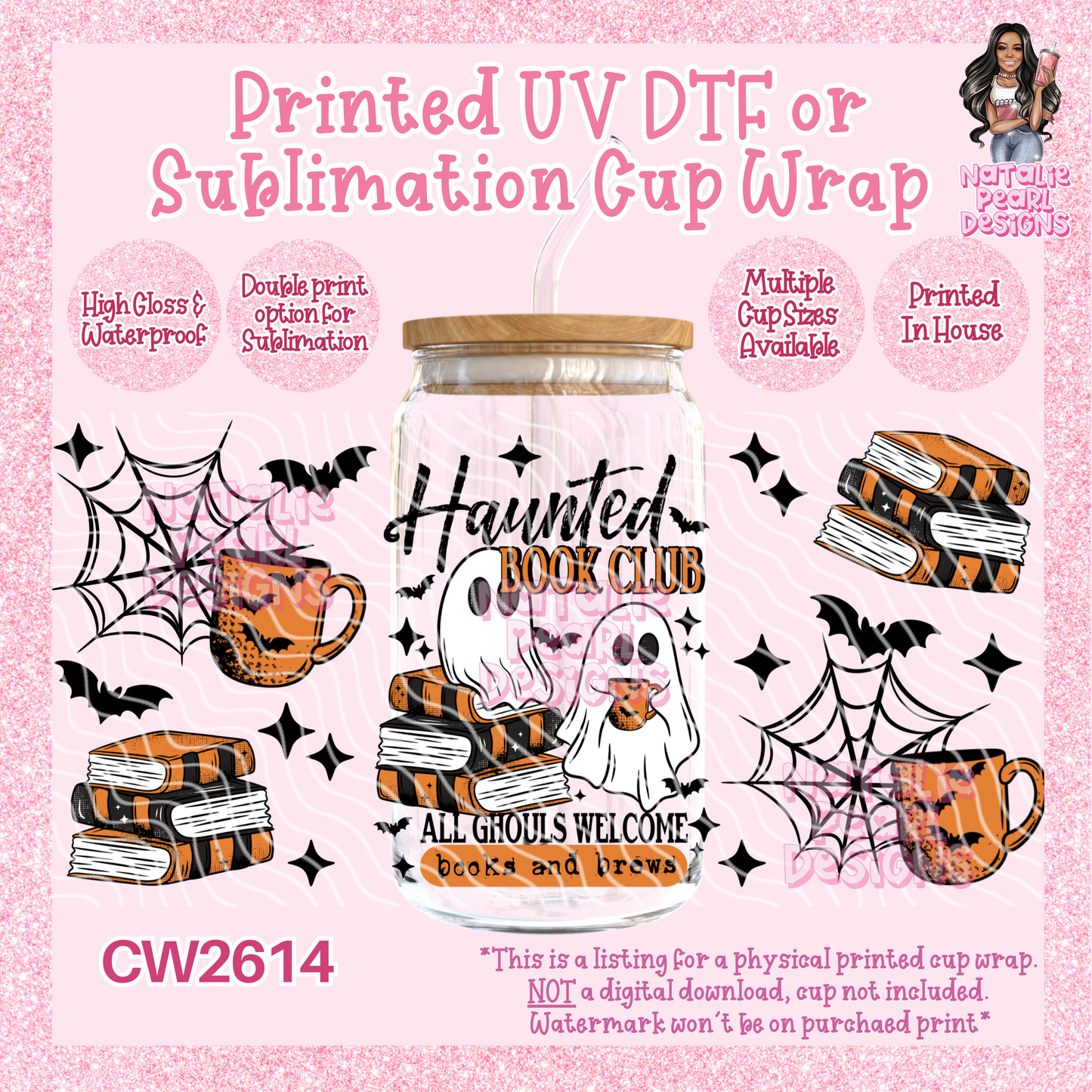 CW2614 UV DTF/SUB Cup Wraps