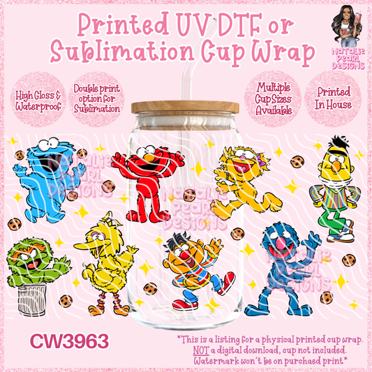 CW3963 UV DTF/SUB Cup Wraps