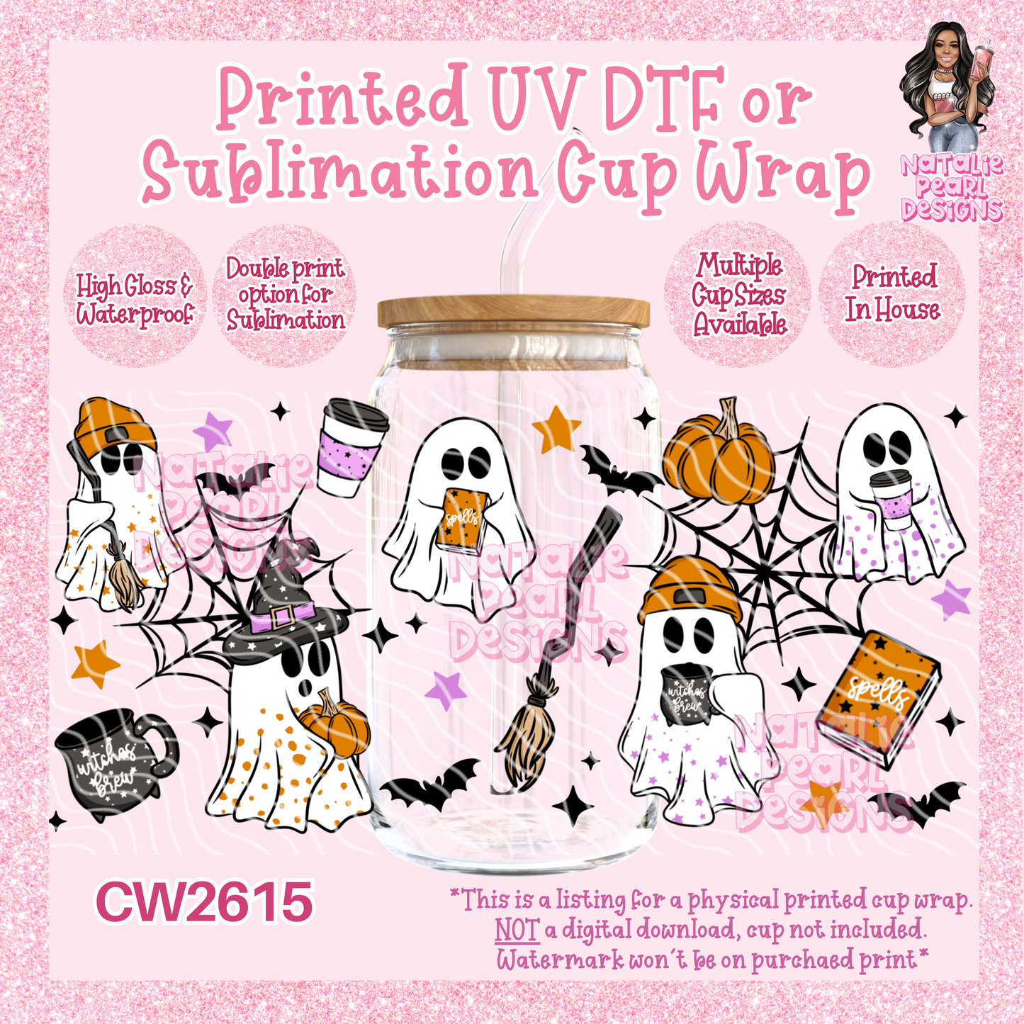 CW2615 UV DTF/SUB Cup Wraps