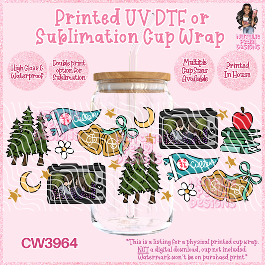 CW3964 UV DTF/SUB Cup Wraps