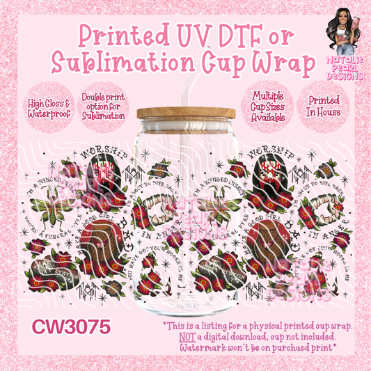 CW3075 UV DTF/SUB Cup Wraps