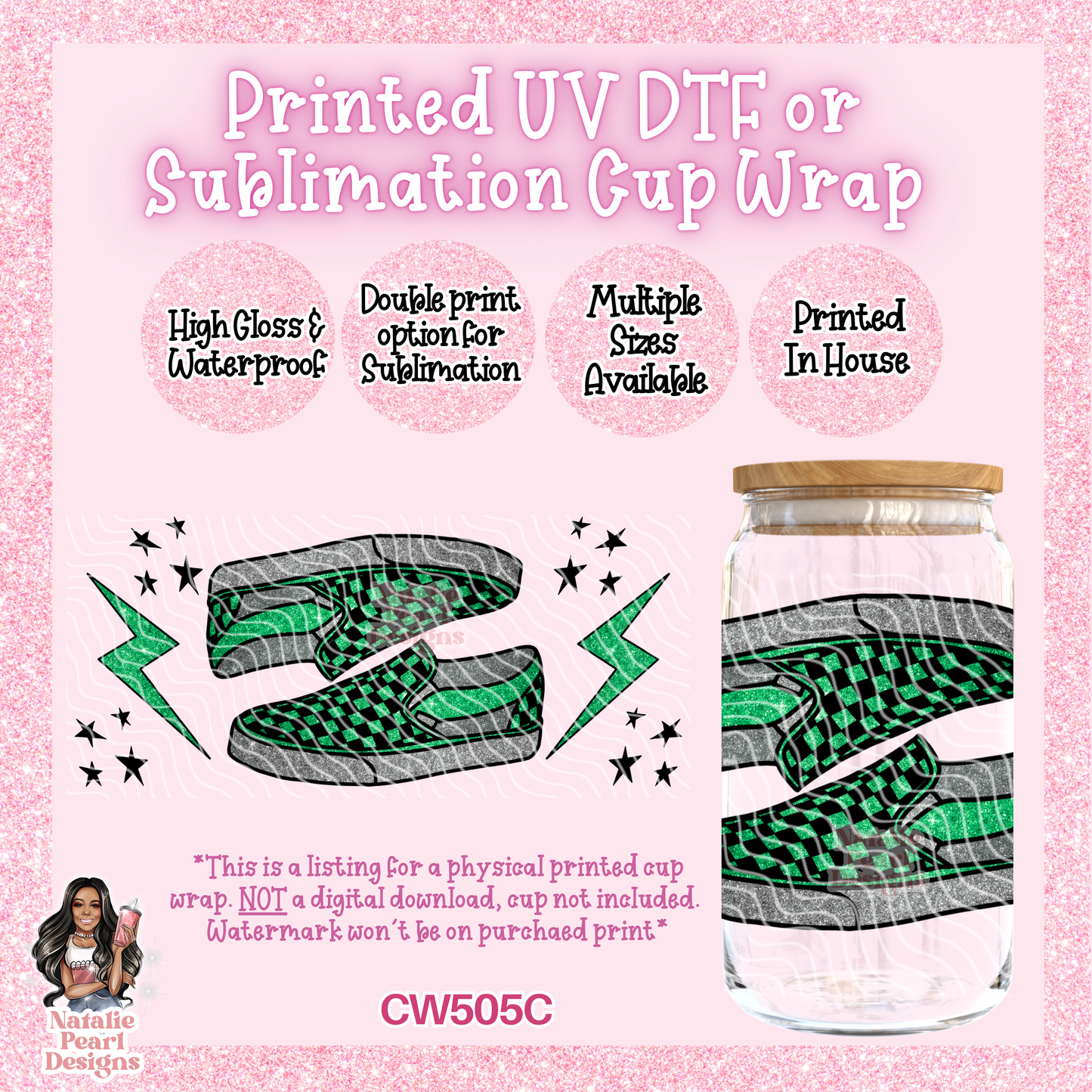 CW505C UV DTF/SUB Cup Wrap
