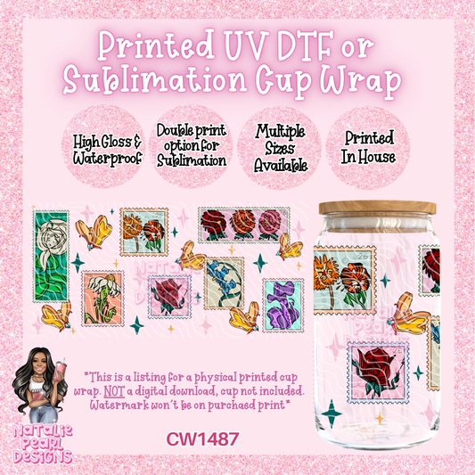 CW1487 UV DTF/SUB Cup Wrap