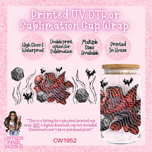 CW1952 UV DTF/SUB Cup Wraps